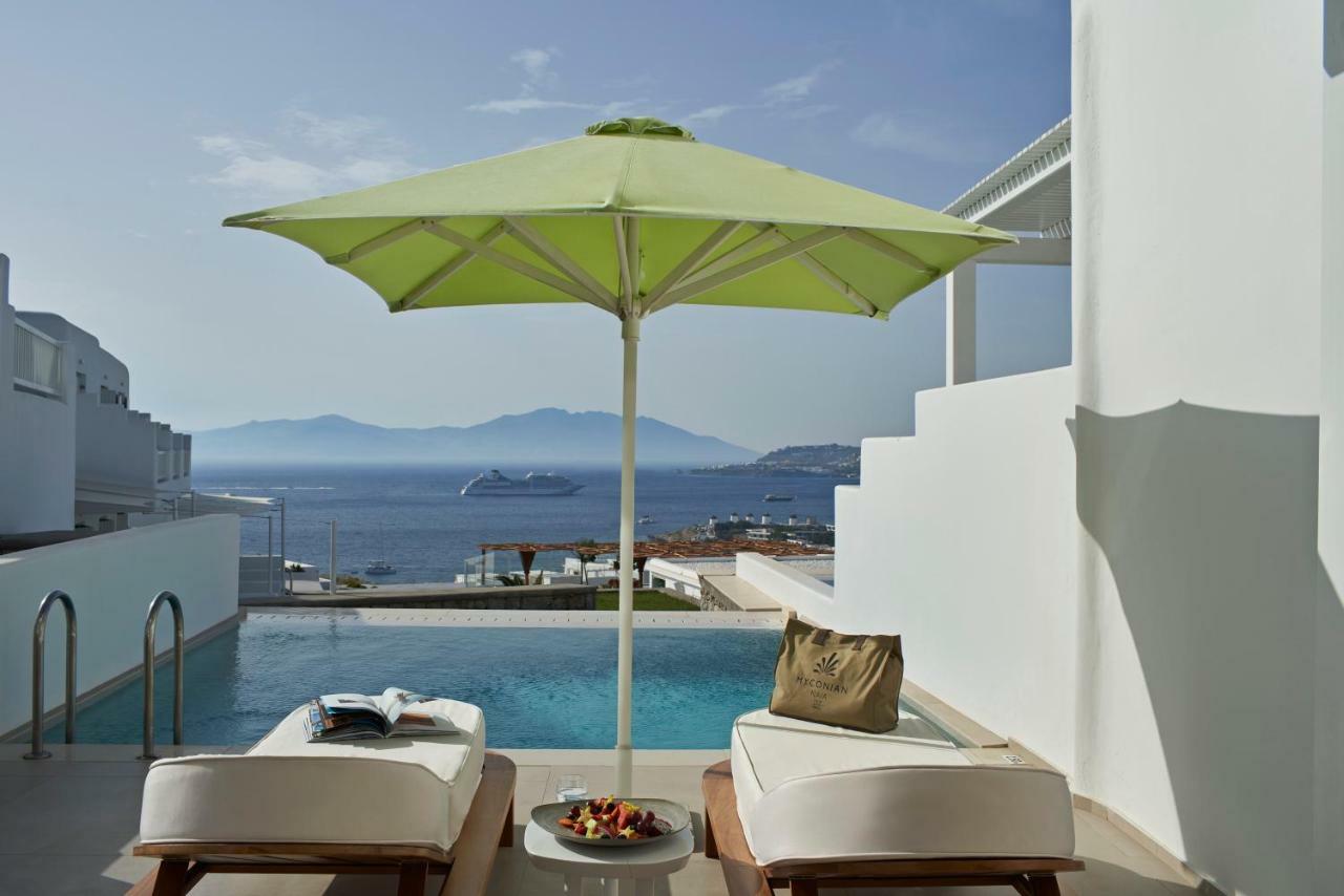 มิโคเนียน นายา - พรีเฟอร์ โฮเต็ล แอนด์ รีสอร์ต Hotel Mykonos Town ภายนอก รูปภาพ